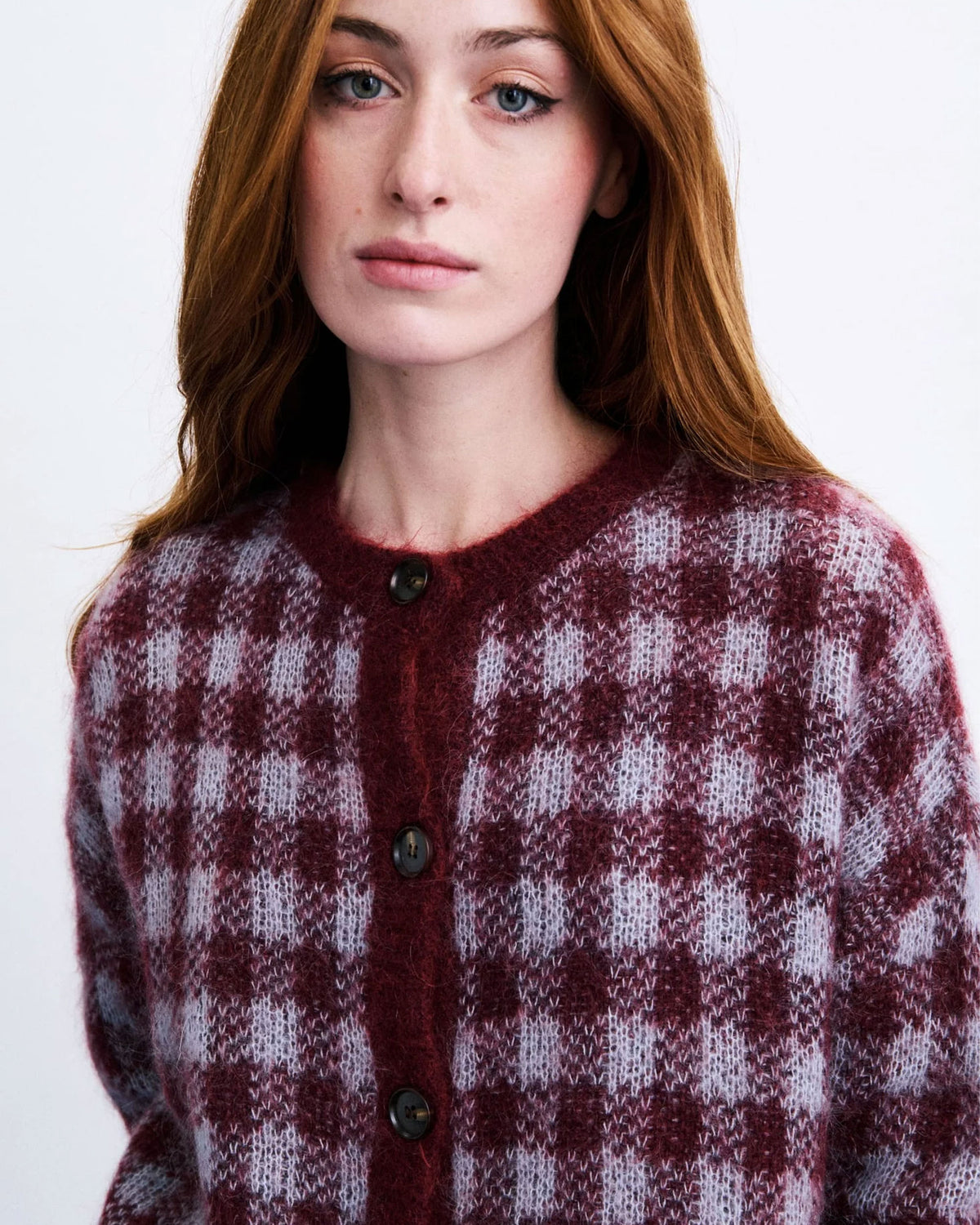 Aomori Cardigan - Bordeaux