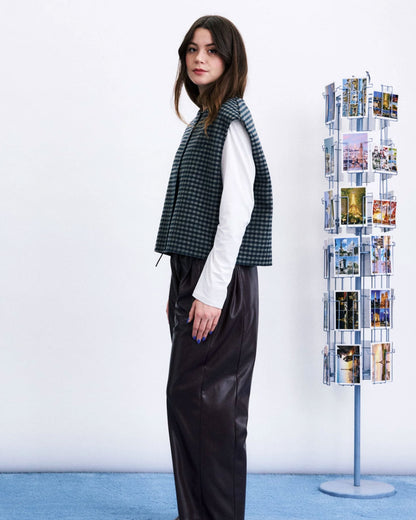 Harrison Gilet - Marron Glace