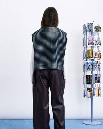 Harrison Gilet - Marron Glace