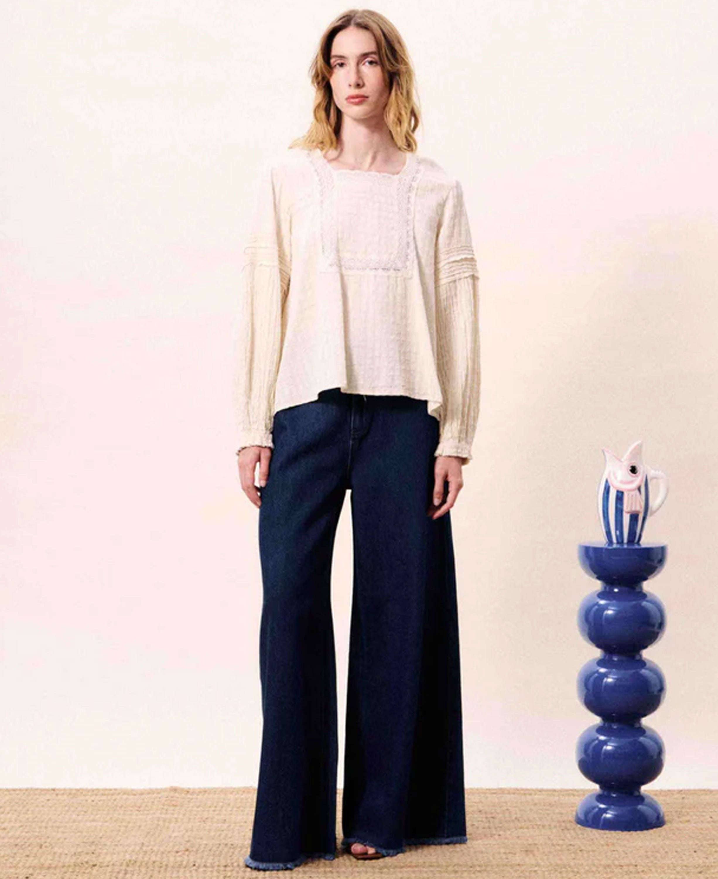 Teahura Blouse - Beurre