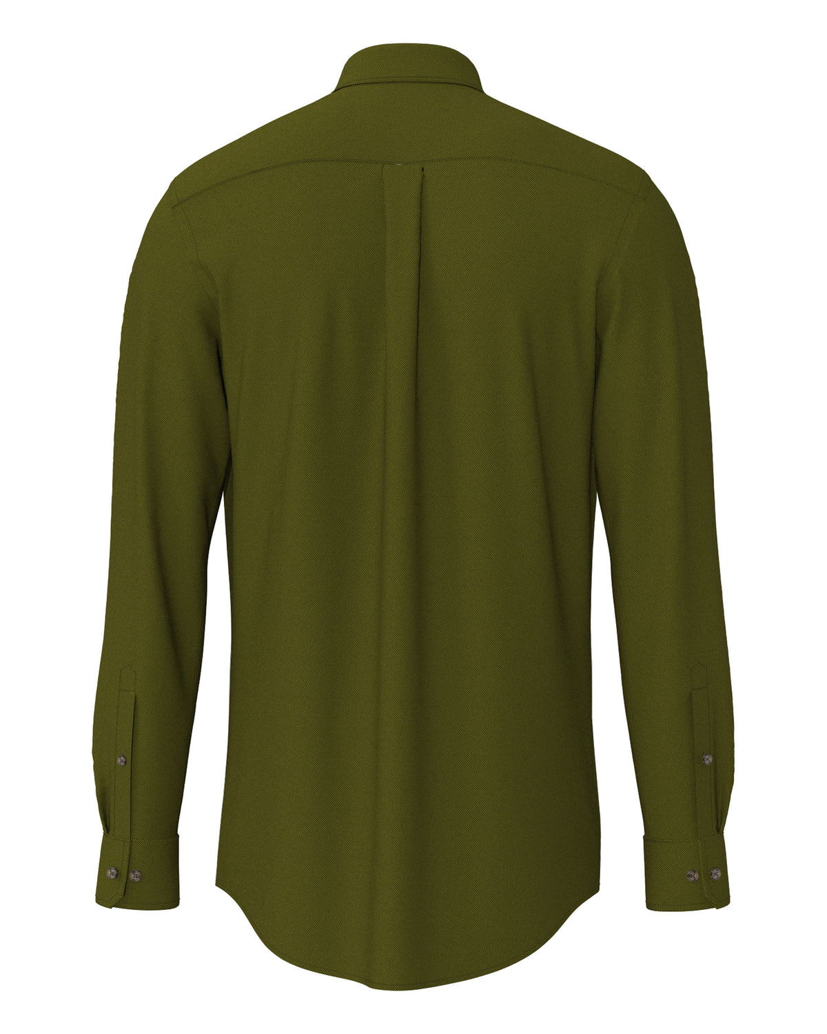 Essential Herringbone Shirt - Cypress