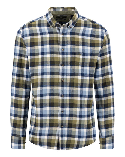 Flannel Check Shirt - Moss