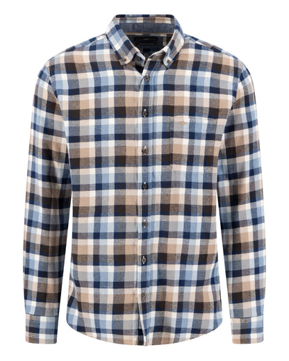 Flannel Check Shirt - Tobacco