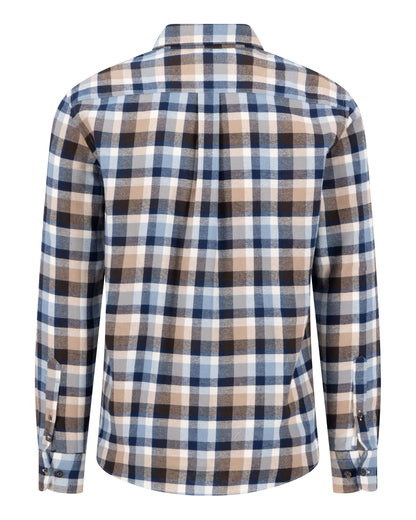 Flannel Check Shirt - Tobacco