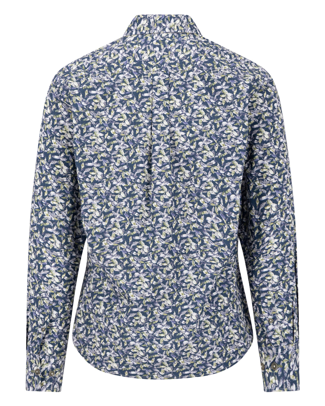 Premium Flower Print Shirt - Moss