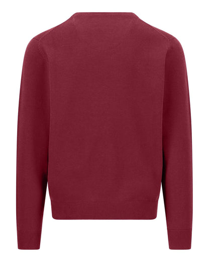 Superfine O-Neck Jumper - Brick