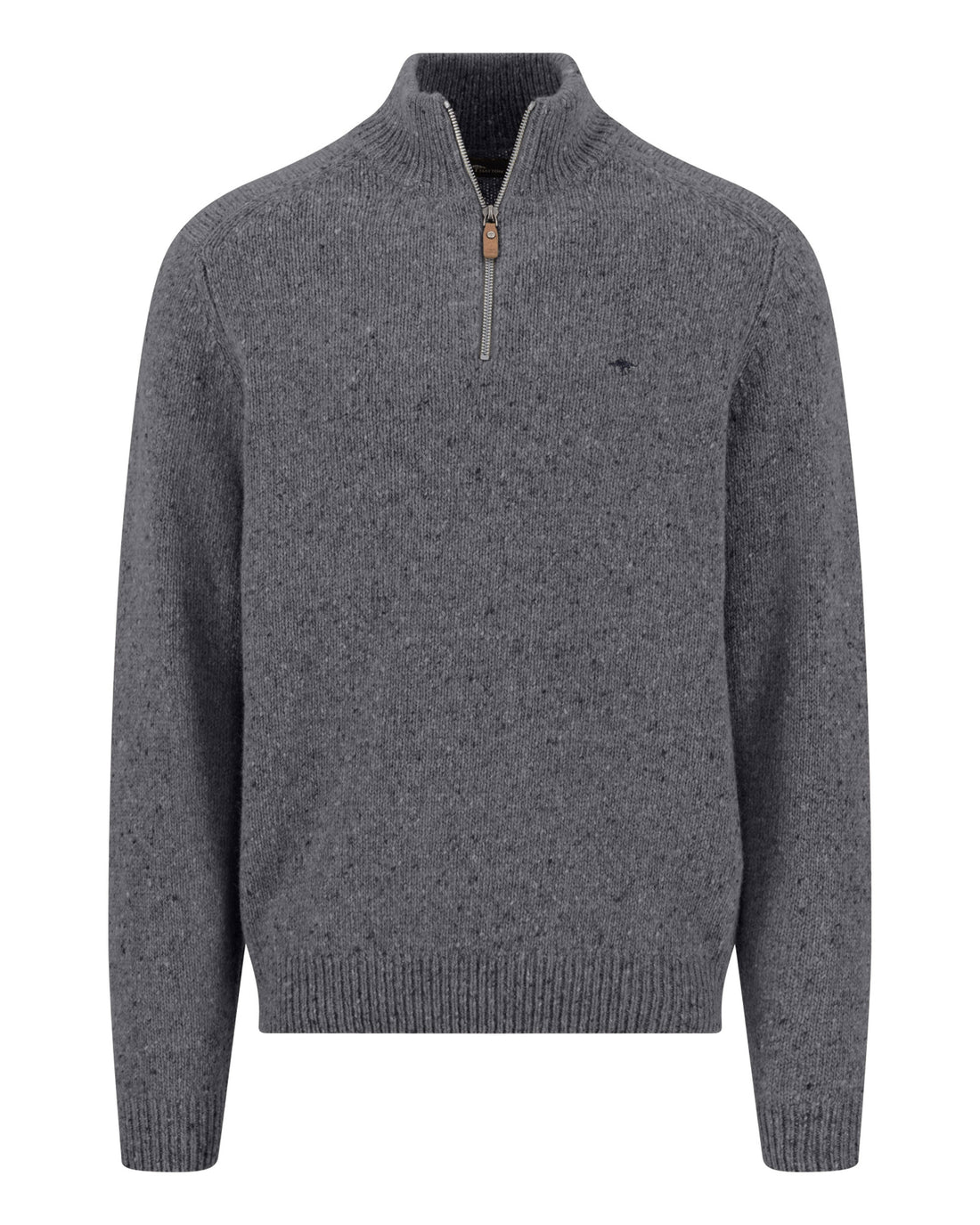 Troyer Zip Donegal Jumper - Cypress