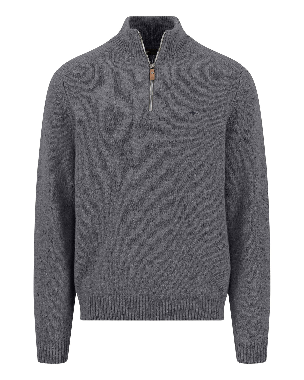 Troyer Zip Donegal Jumper - Cypress