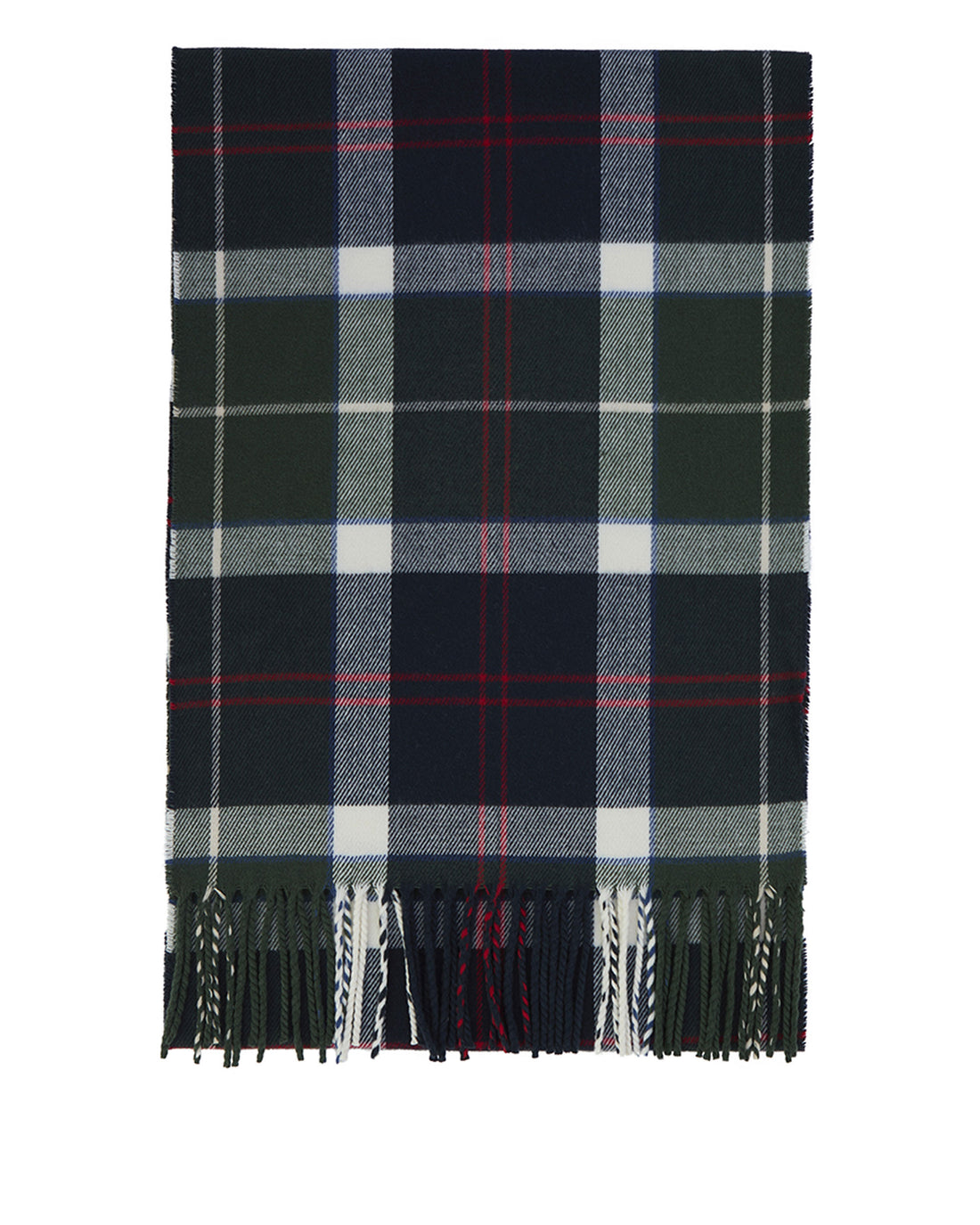 Galingale Tartan Scarf - Evergreen Tartan