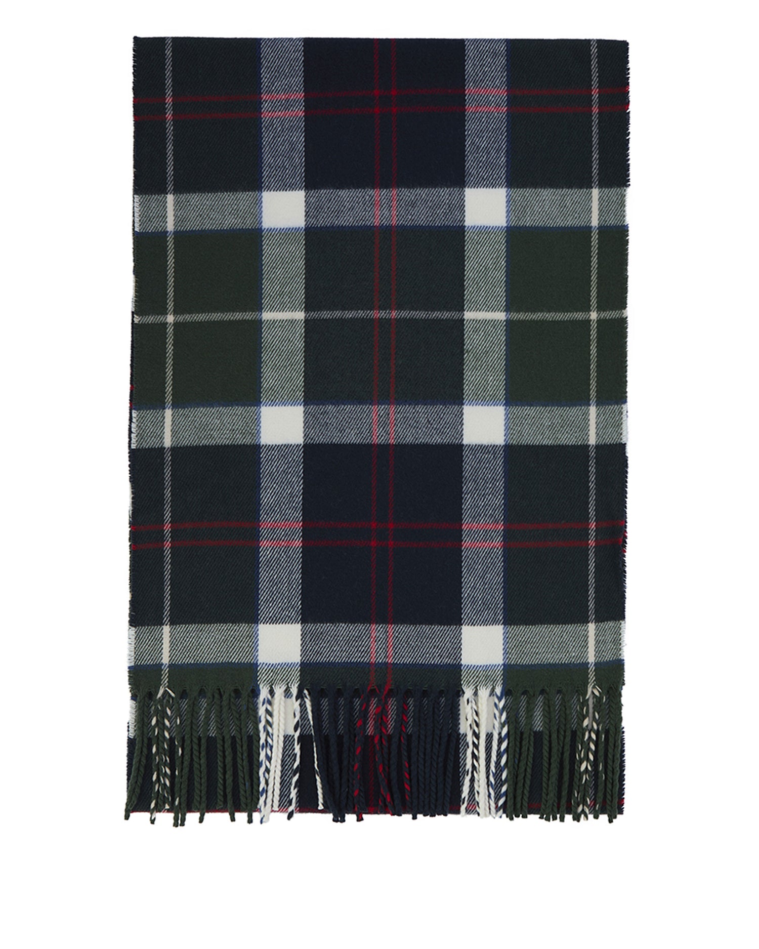 Galingale Tartan Scarf - Evergreen Tartan