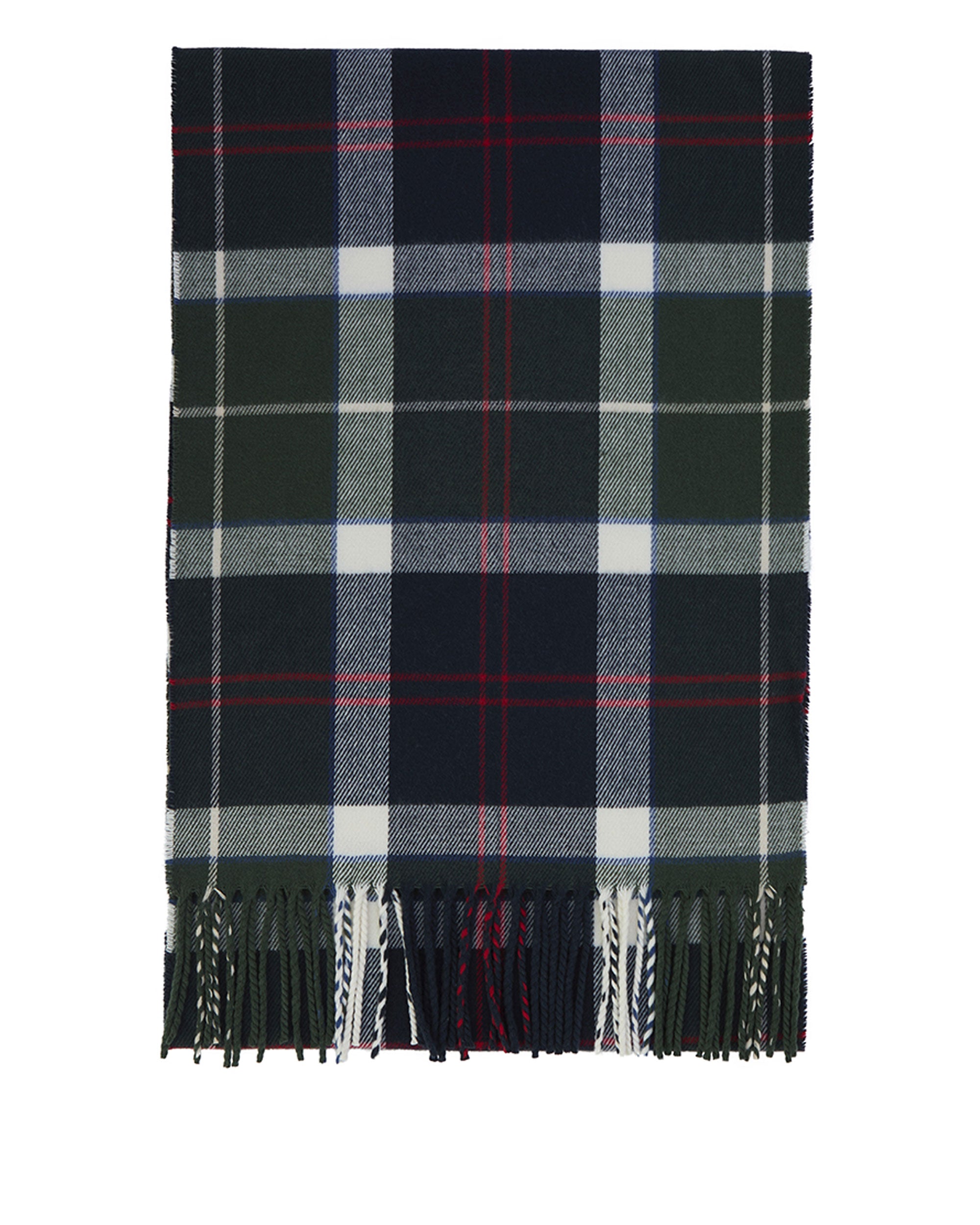 Galingale Tartan Scarf - Evergreen Tartan