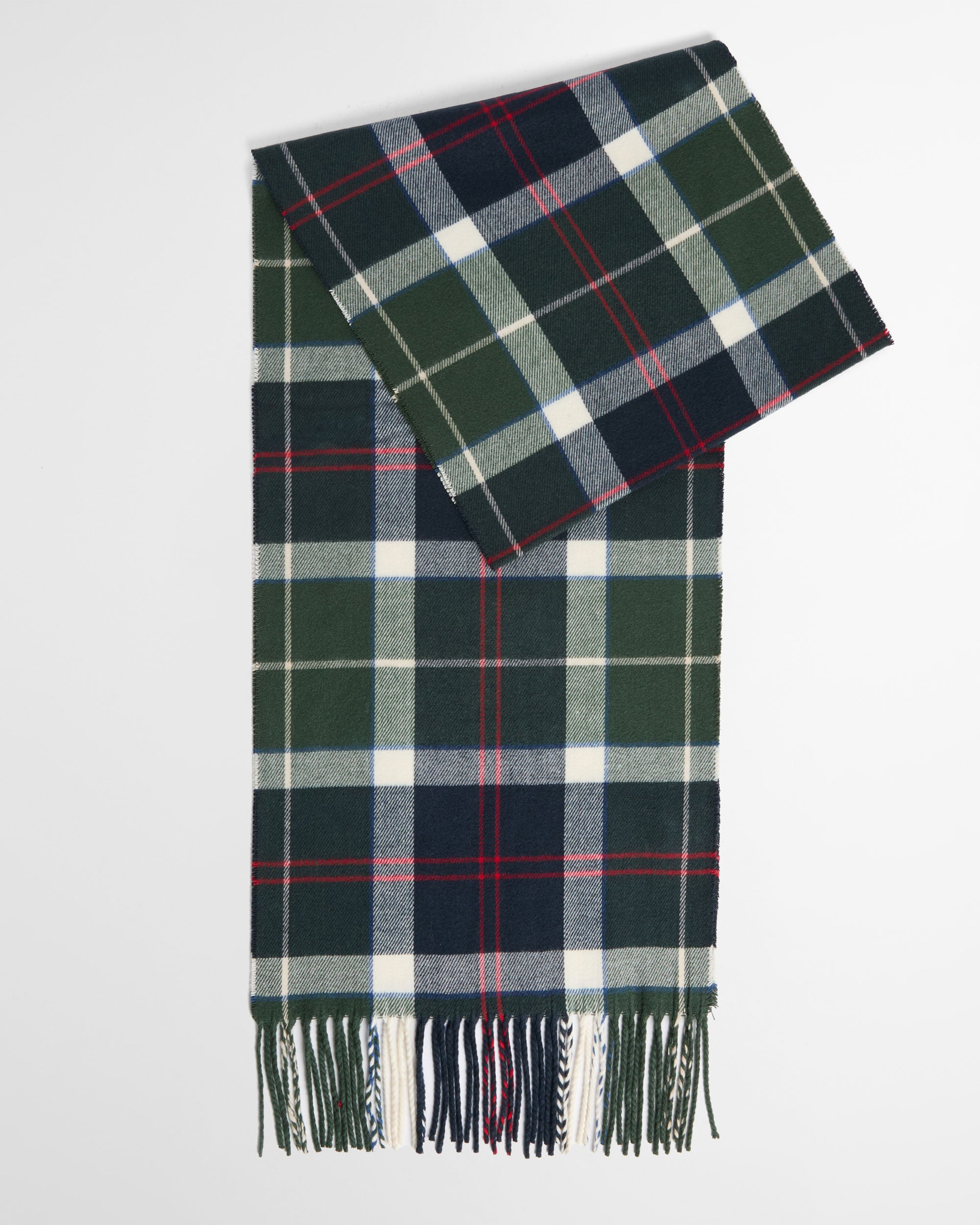 Galingale Tartan Scarf - Evergreen Tartan
