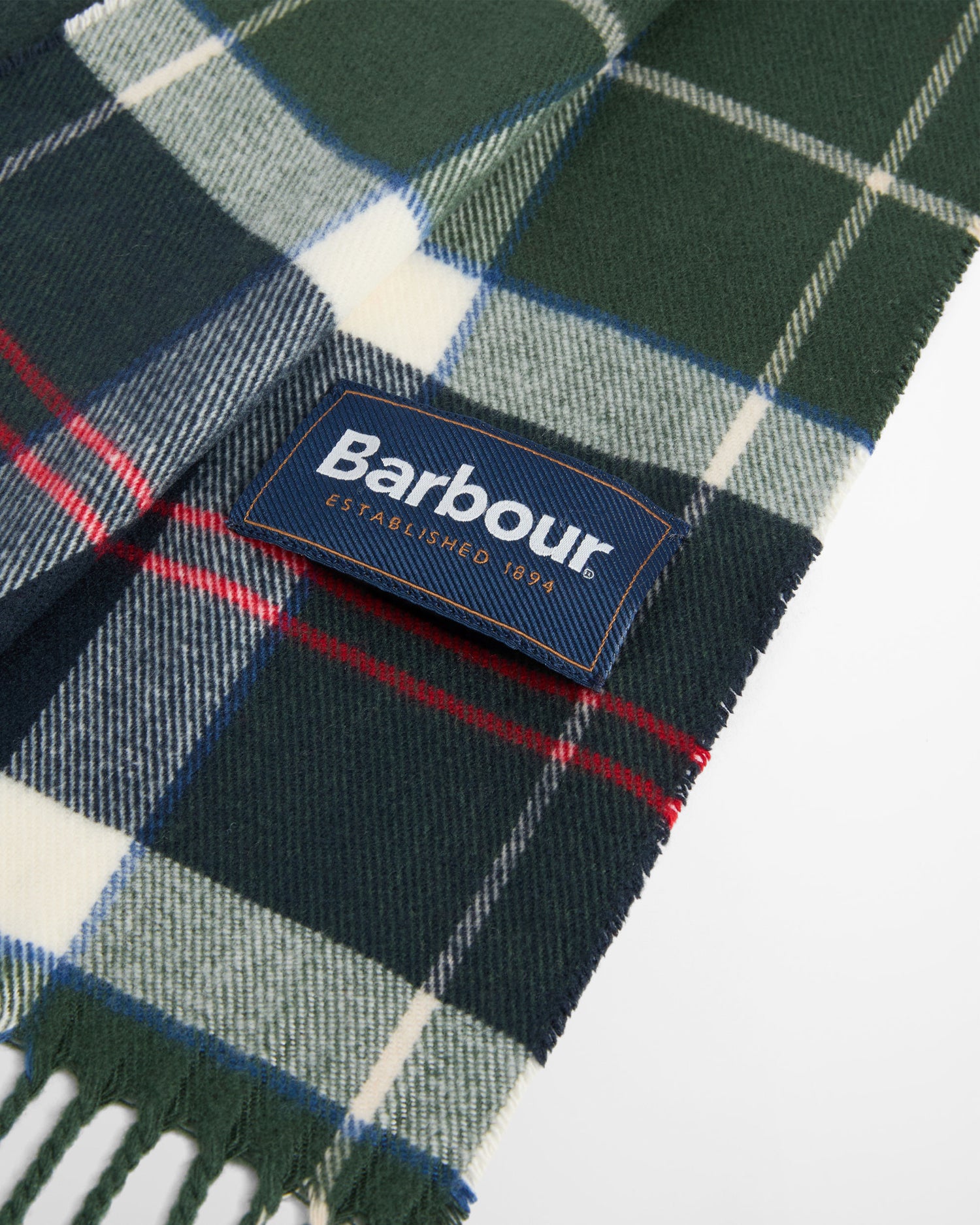 Galingale Tartan Scarf - Evergreen Tartan