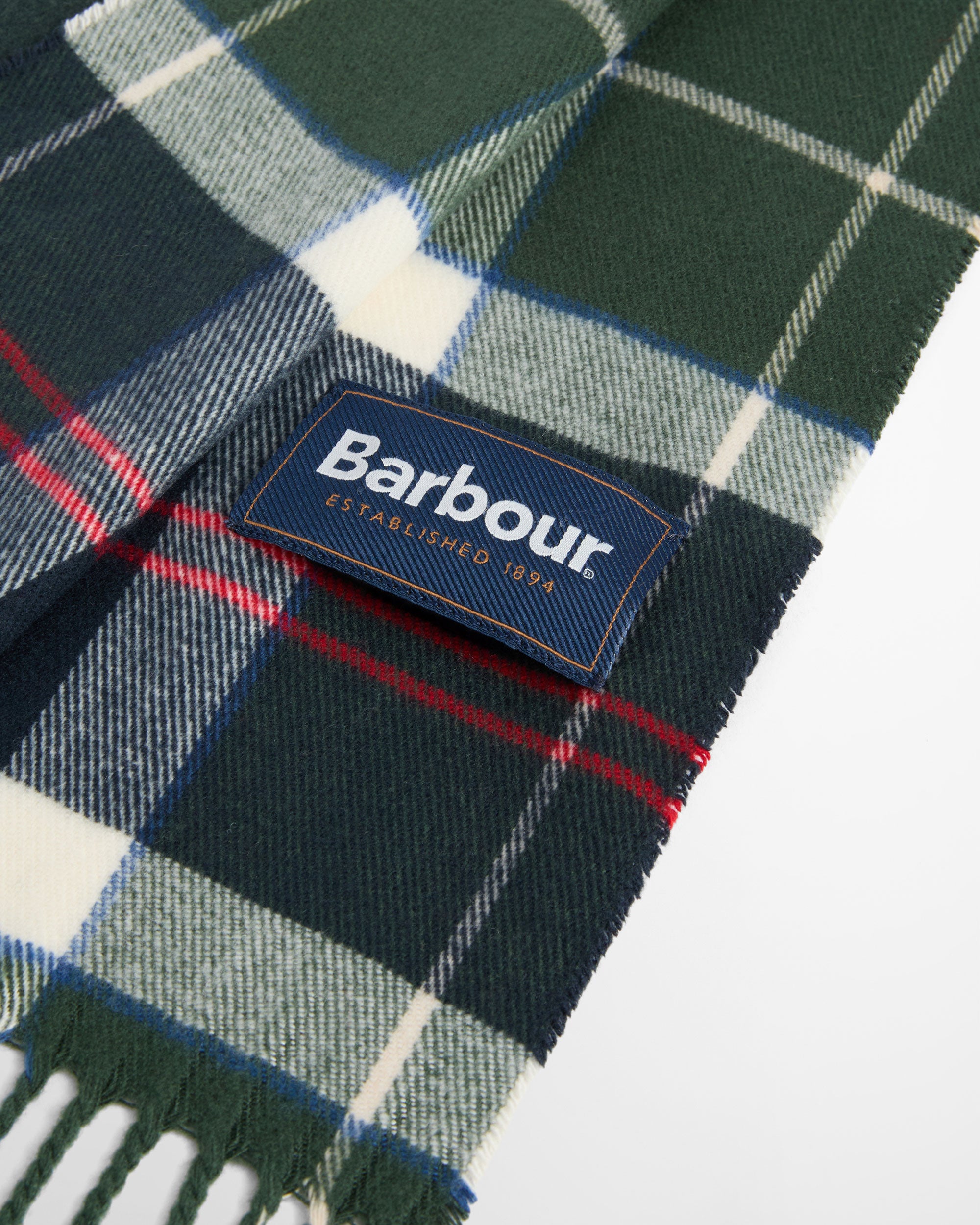 Galingale Tartan Scarf - Evergreen Tartan