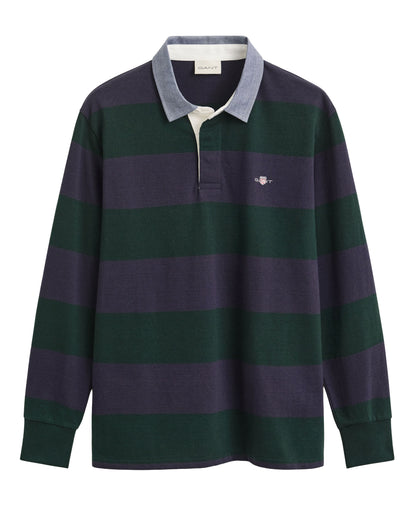 Classic Heavy Rugger - Tartan Green