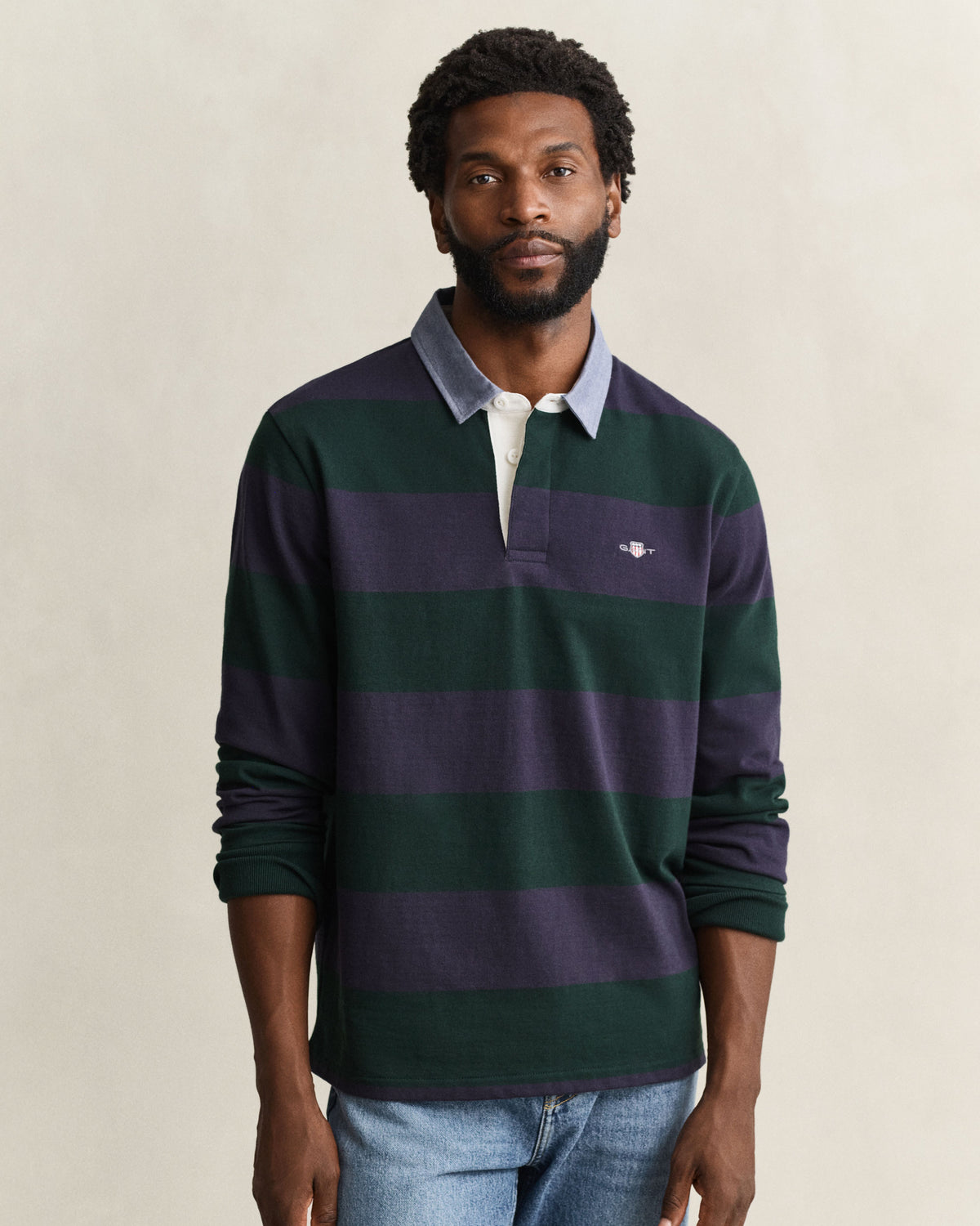 Classic Heavy Rugger - Tartan Green