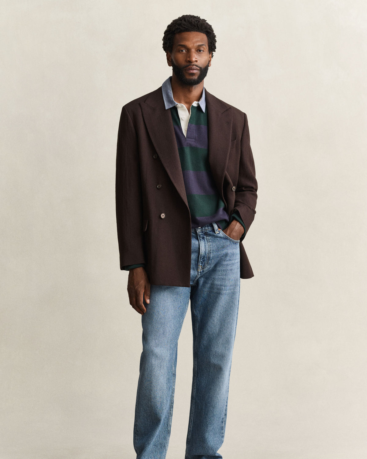 Classic Heavy Rugger - Tartan Green