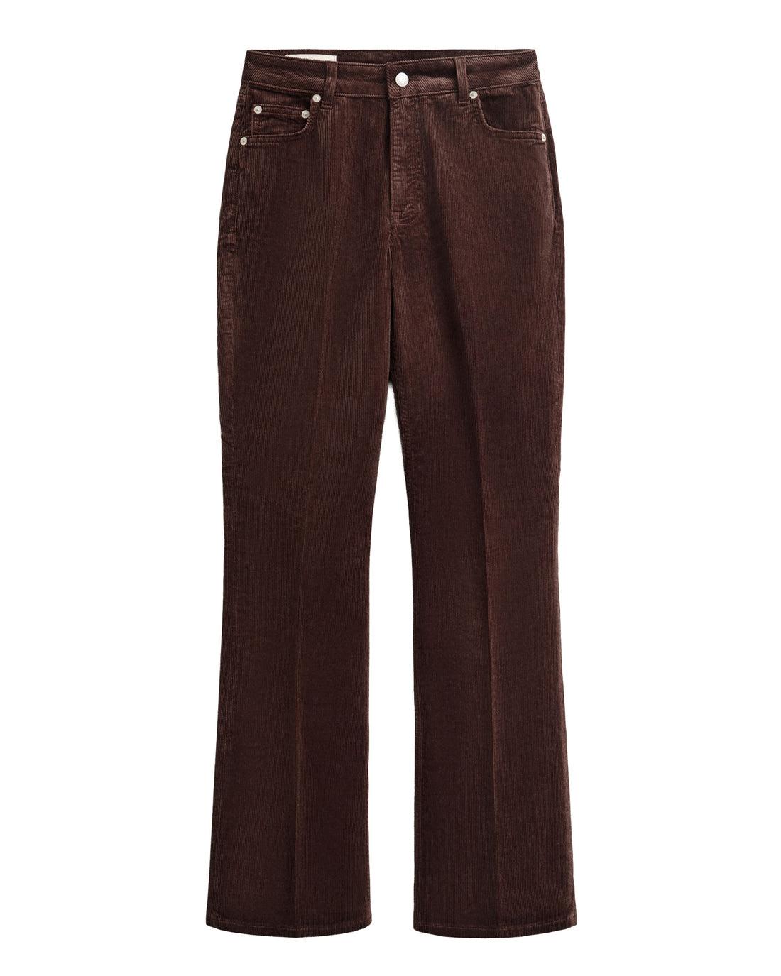 Corduroy Flare Jeans - Deep Brown