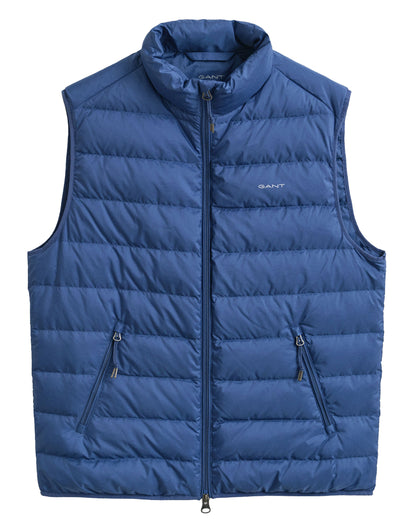 Light Down Vest - Vintage Blue