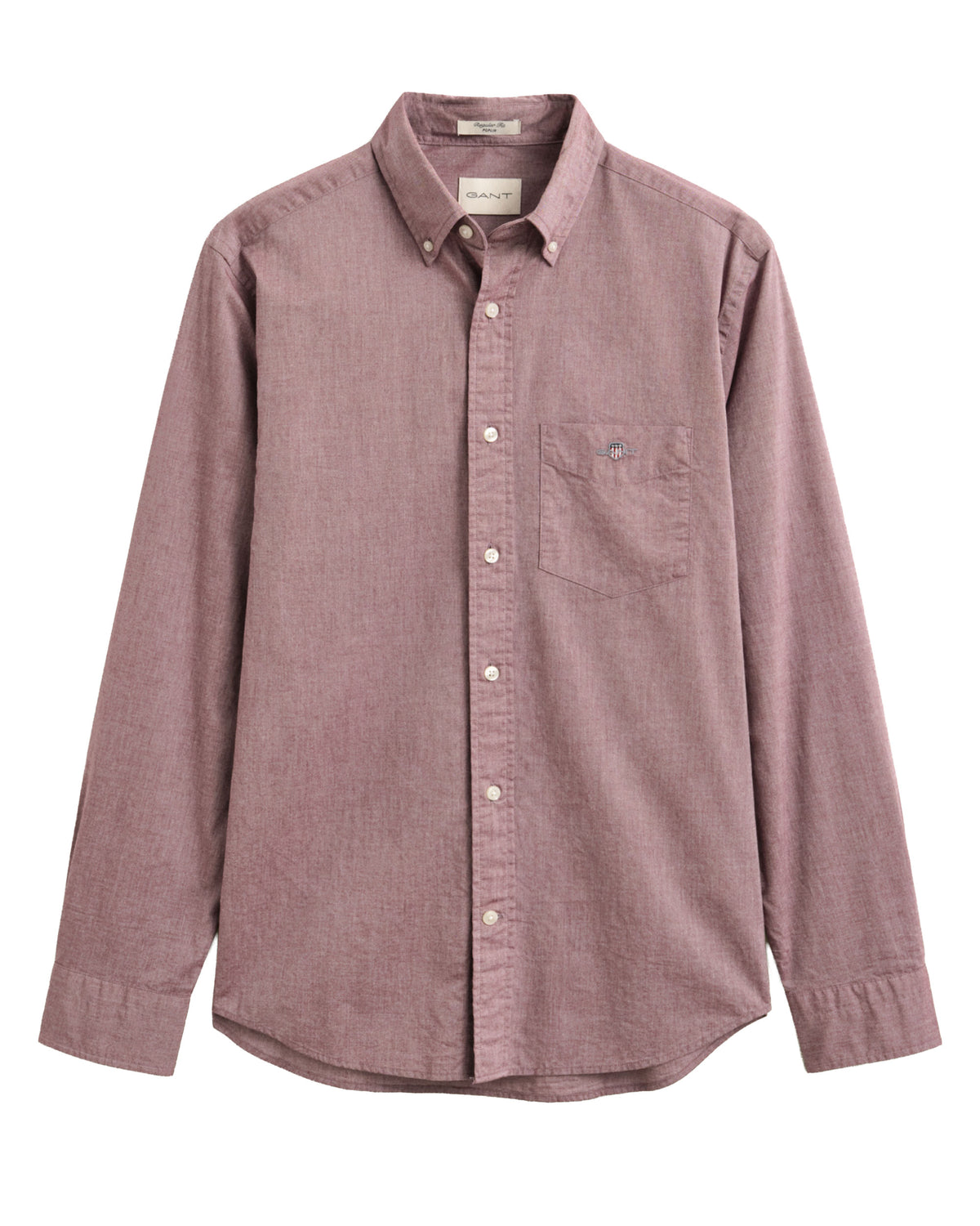 Regular Fit Classic Poplin Shirt - Deep Grape Wine