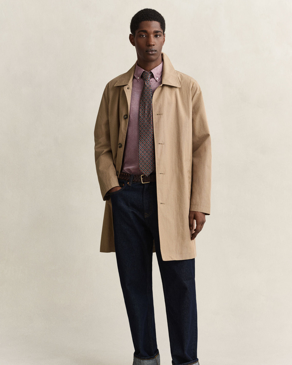 Regular Fit Classic Poplin Shirt - Deep Grape Wine
