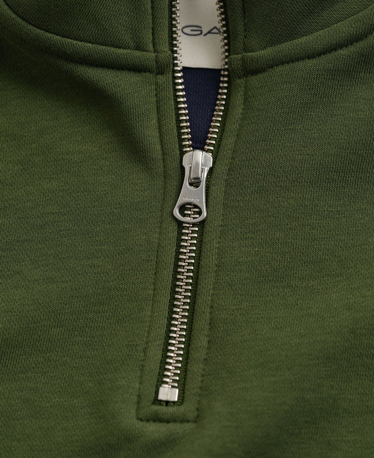 Regular Shield Half Zip Sweater - Country Green