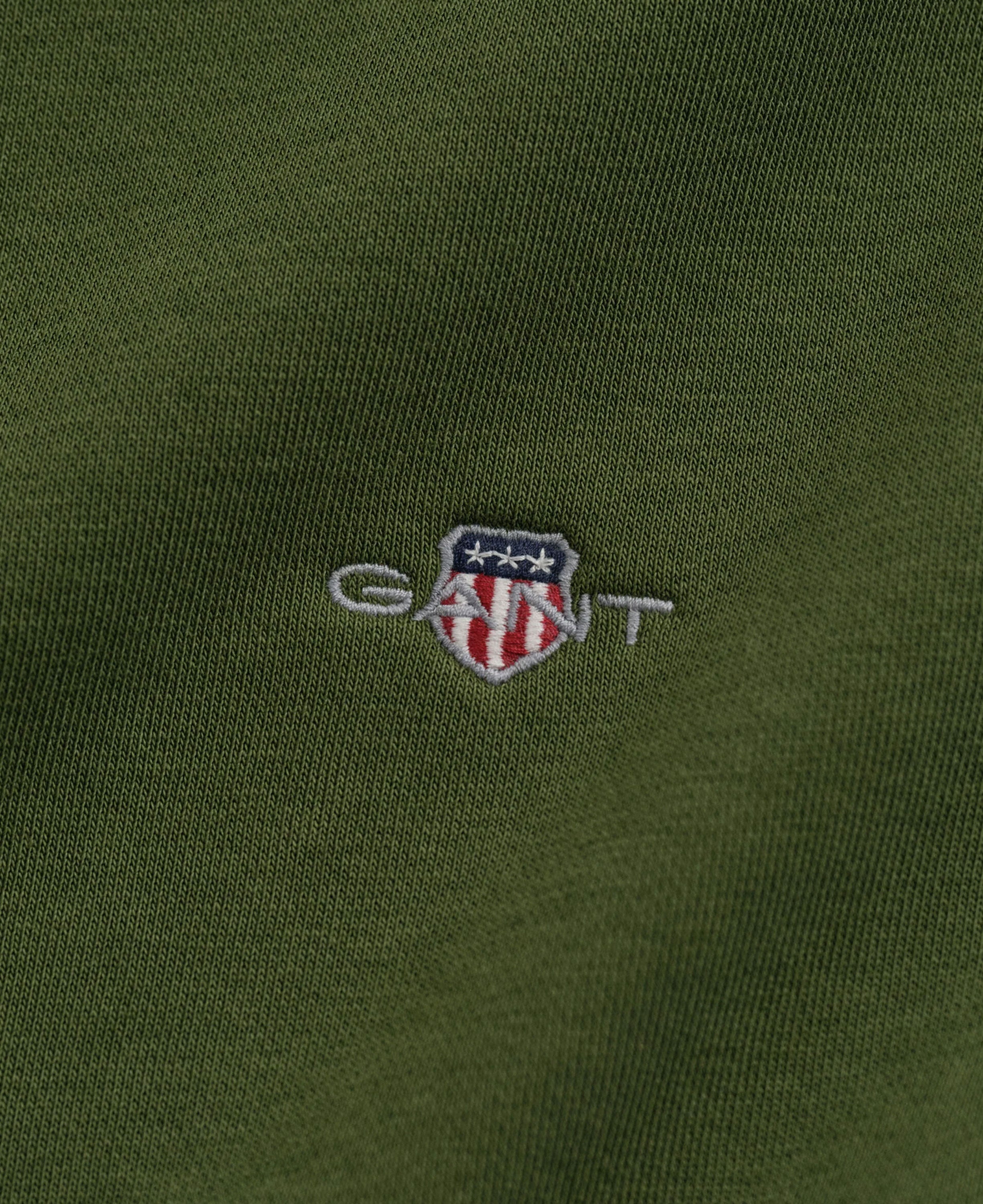 Regular Shield Half Zip Sweater - Country Green