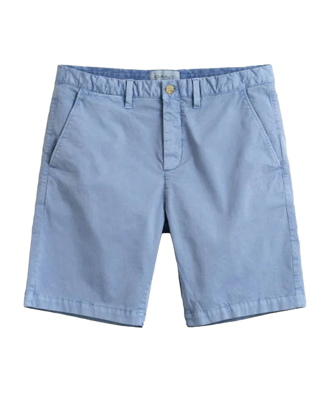 Regular Sunfaded Chino Shorts - Faded Denim