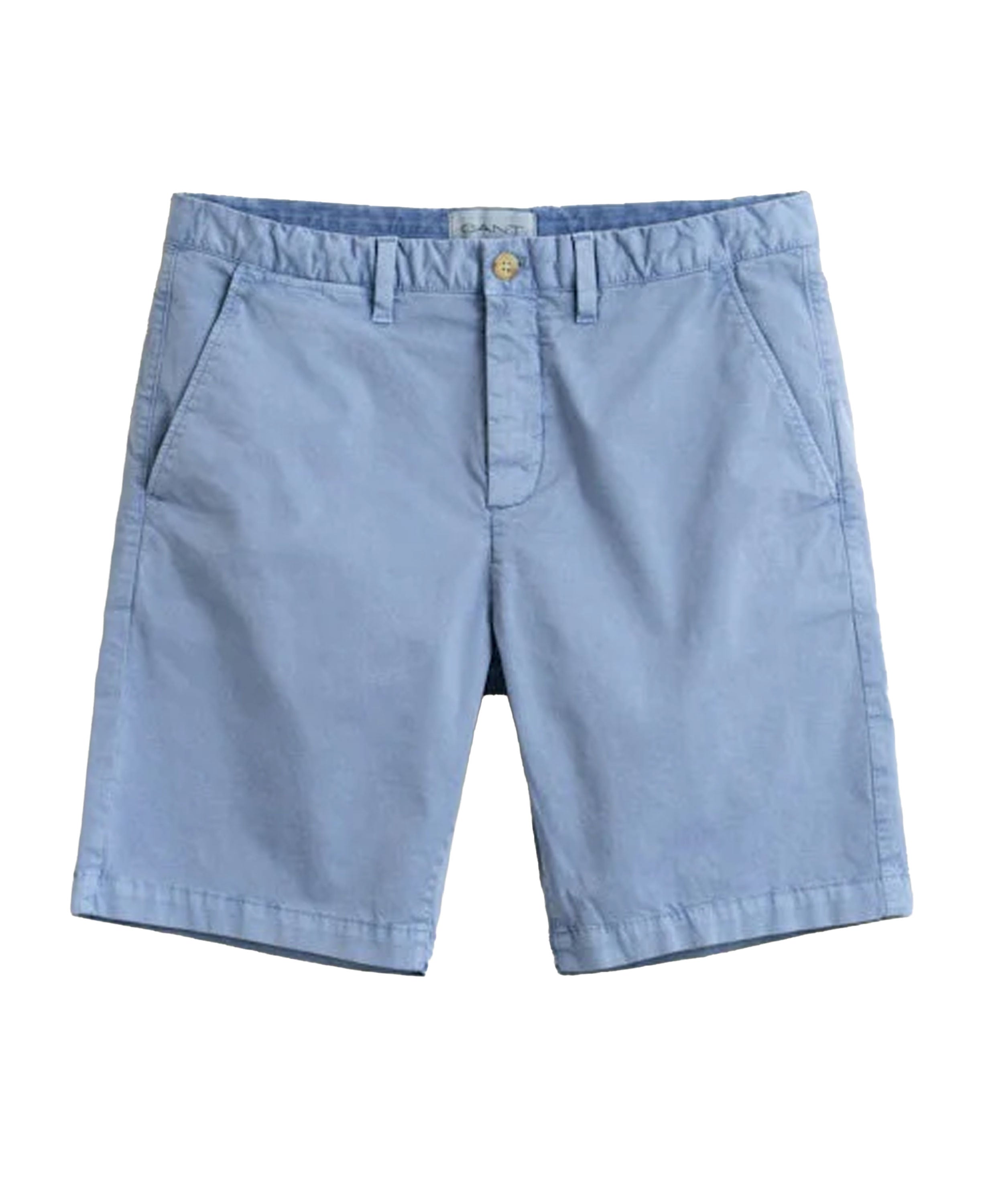 Regular Sunfaded Chino Shorts - Faded Denim