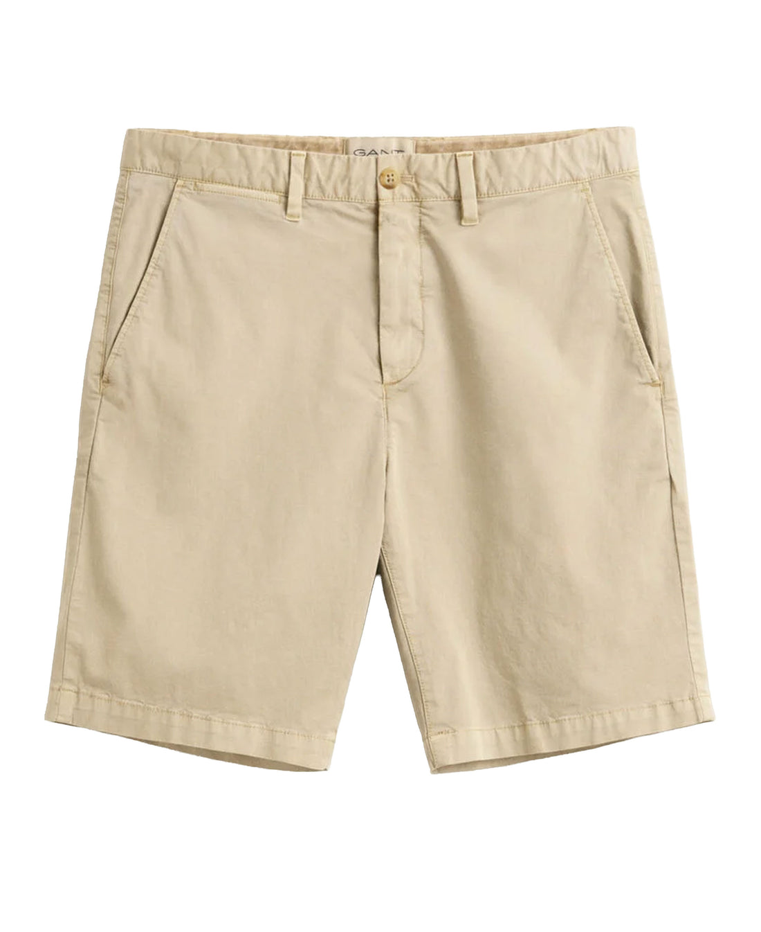 Regular Sunfaded Chino Shorts - Oat Beige