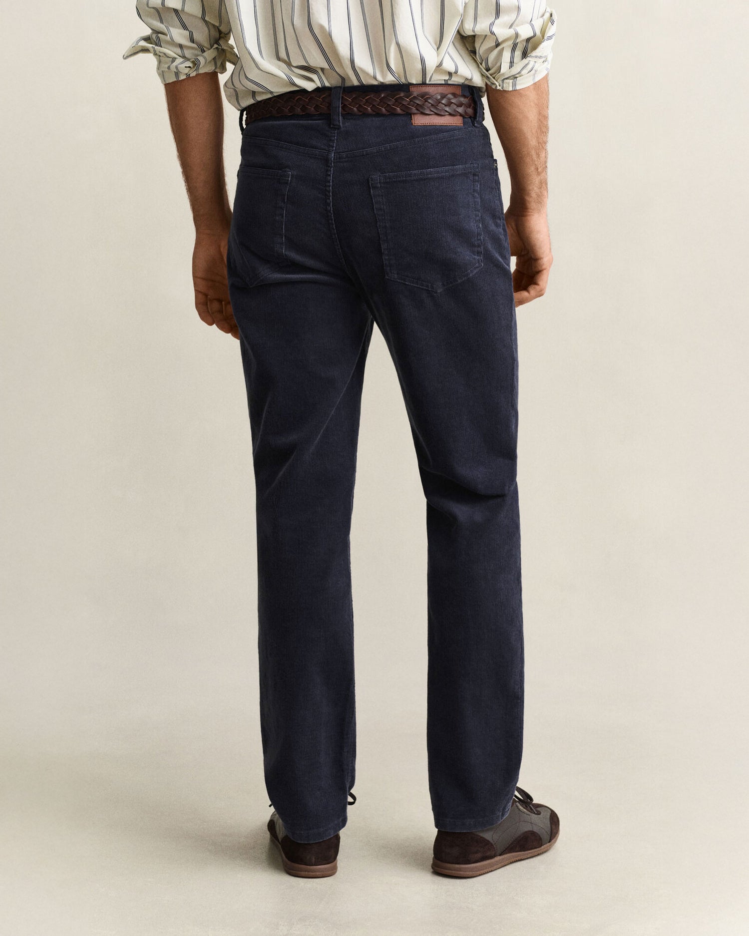 Regular Fit Corduroy Jeans - Evening Blue