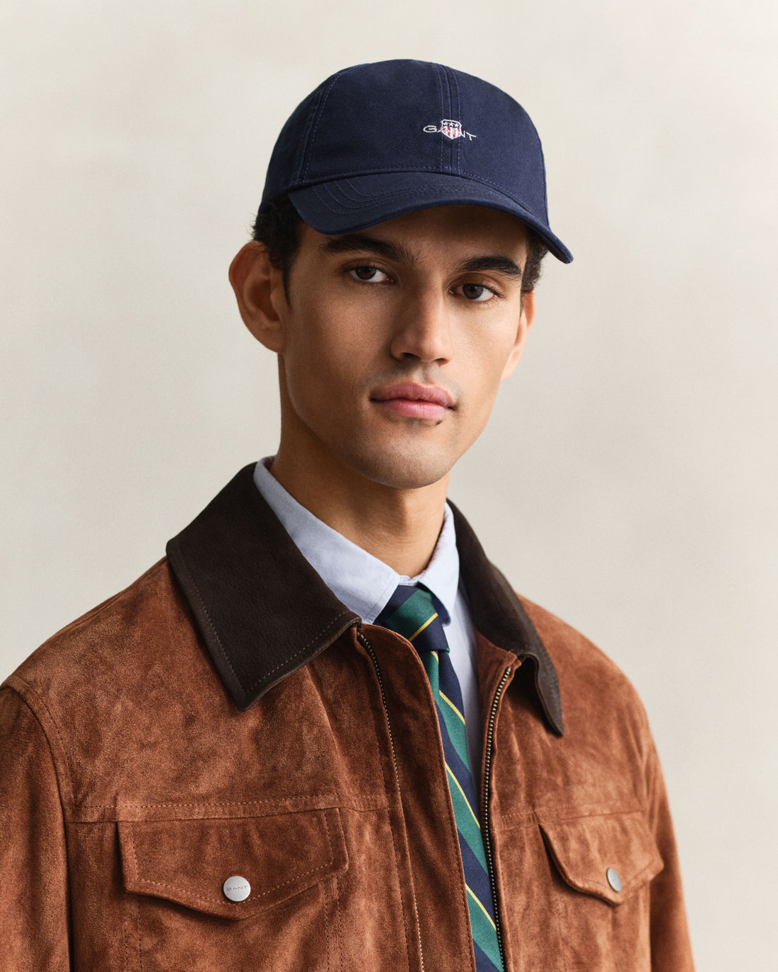 Shield Cotton Twill Cap - Marine