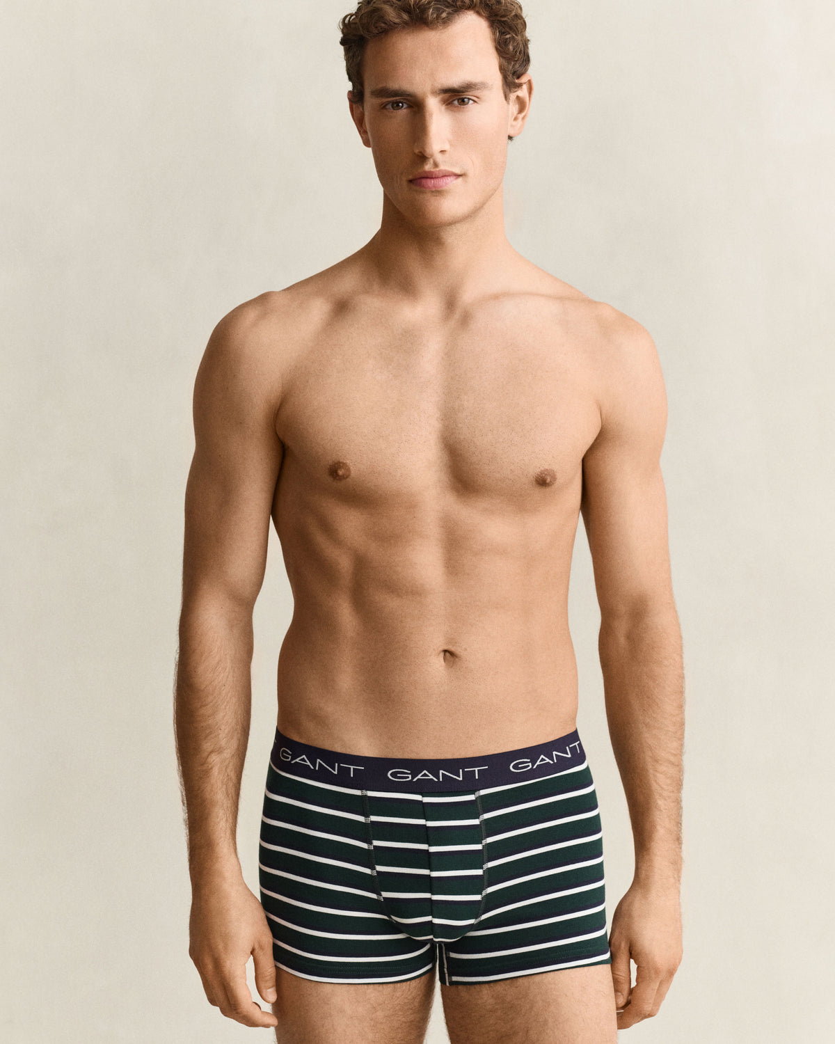 Striped Trunk 3-Pack - Tartan Green