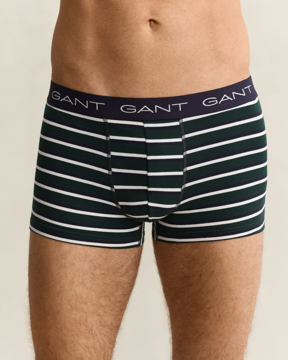 Striped Trunk 3-Pack - Tartan Green