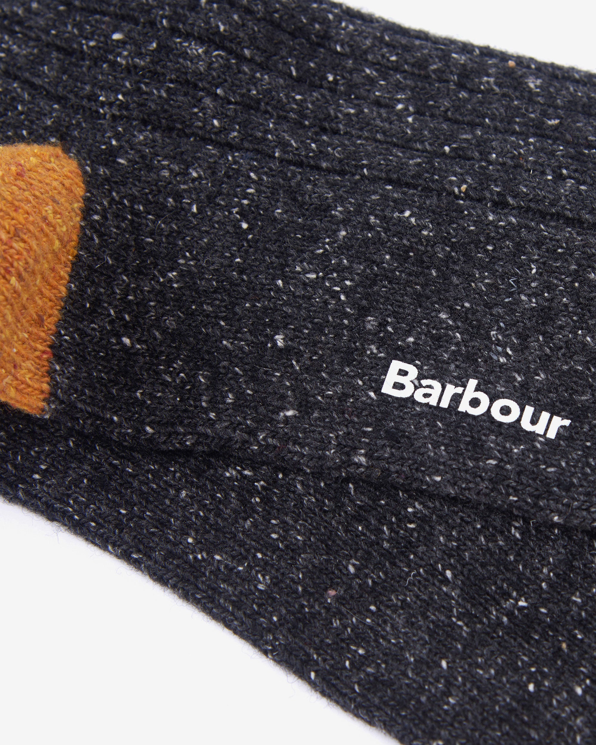 Houghton Socks - Charcoal/Ochre