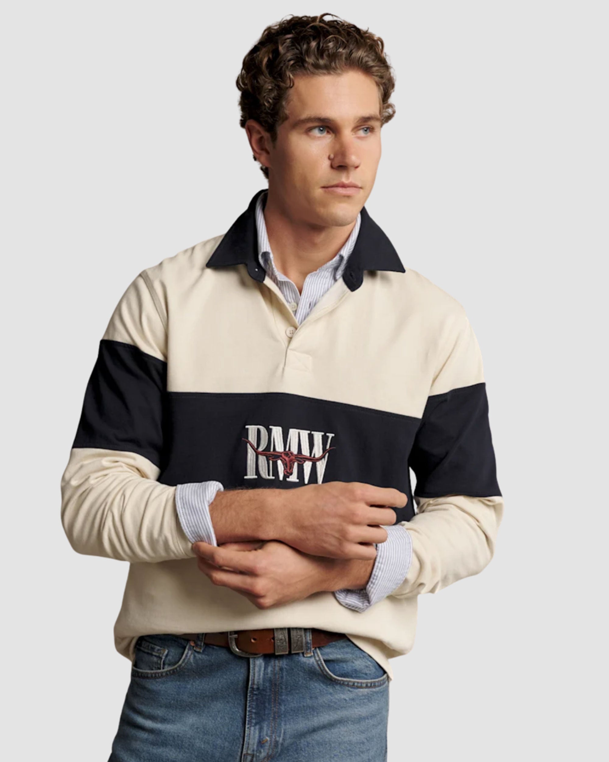 Heritage Rugby Shirt - Ecru