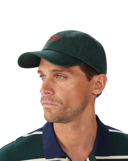 Branded Twill Cap - Pine