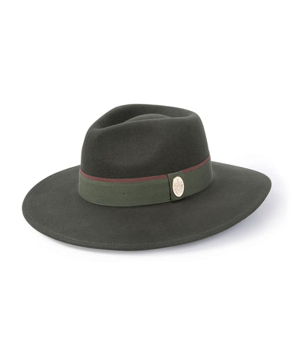 The Oxley Fedora - Olive Green