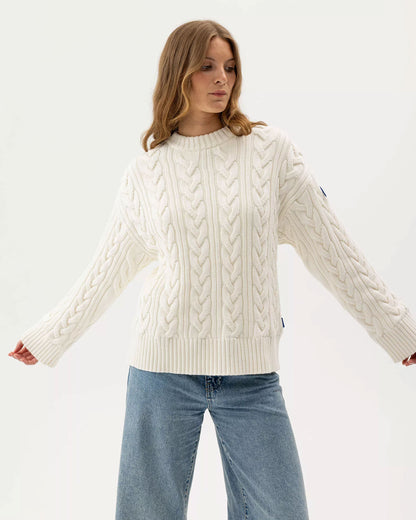 Juno Windproof Jumper - Off White