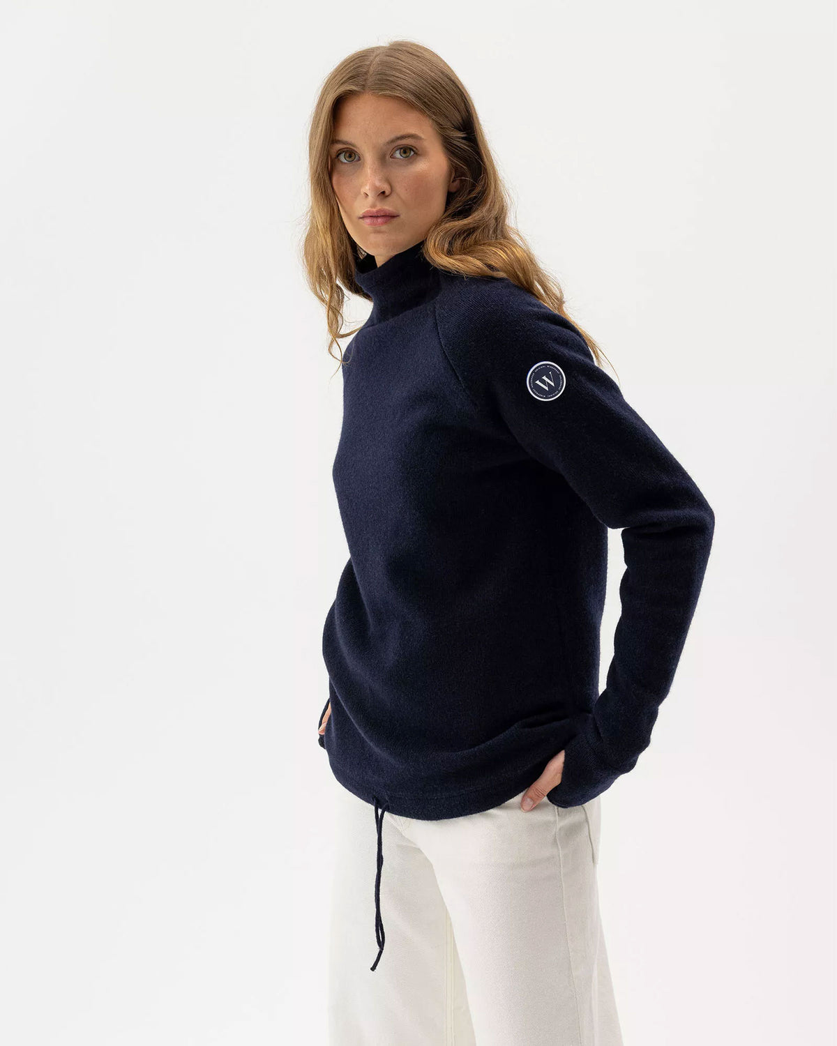 Martina Windproof Sweater - Navy