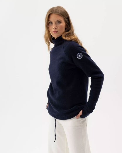 Martina Windproof Sweater - Navy