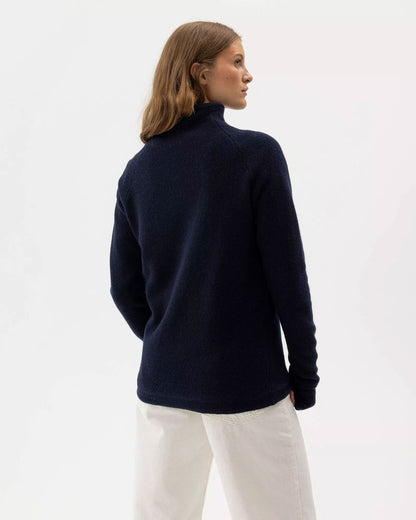 Martina Windproof Sweater - Navy