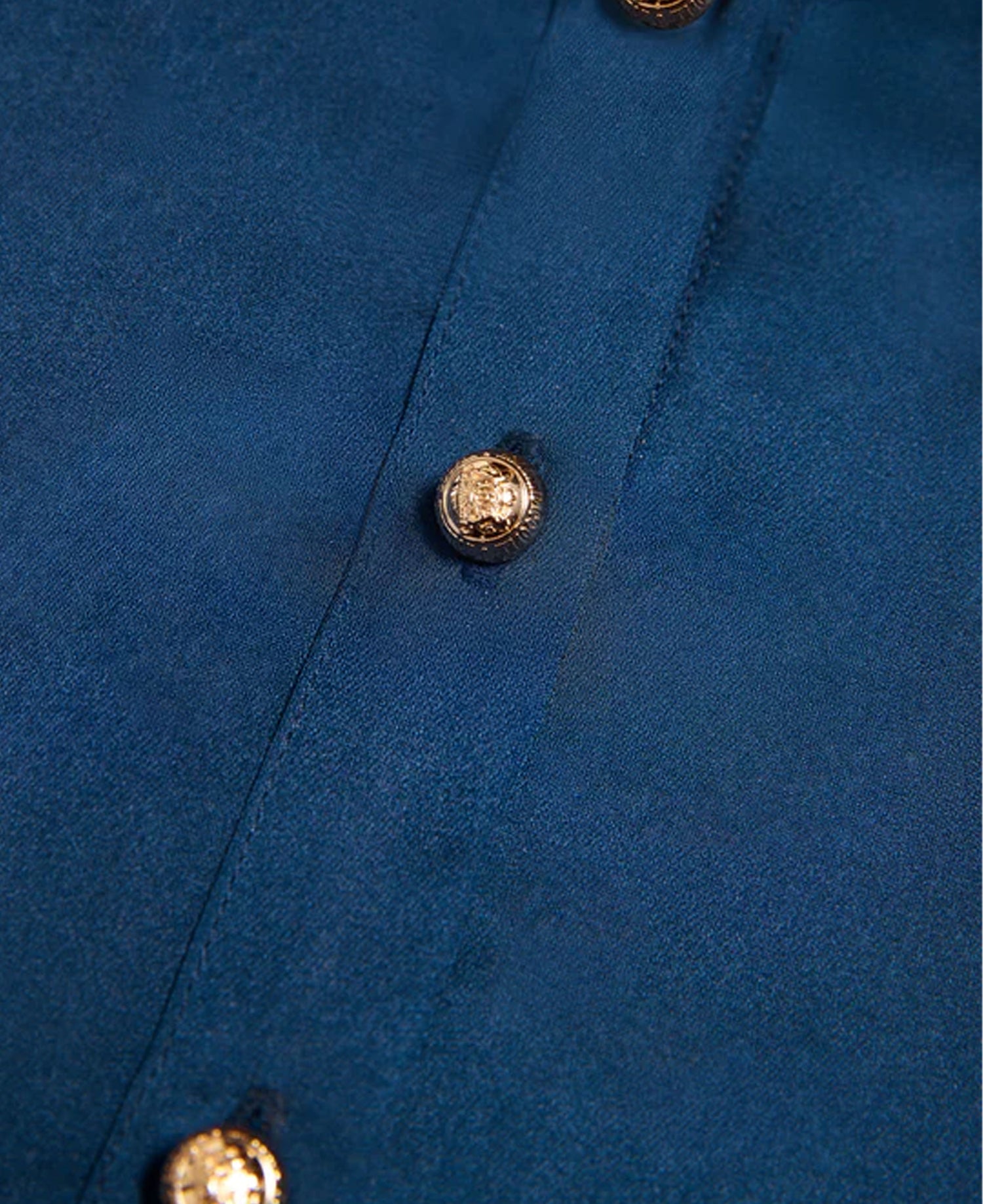 Annie V-Neck Shirt - Petrol