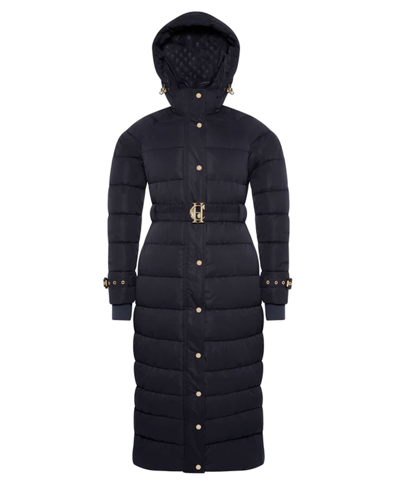 Arosa Luxe Longline Coat - Ink Navy