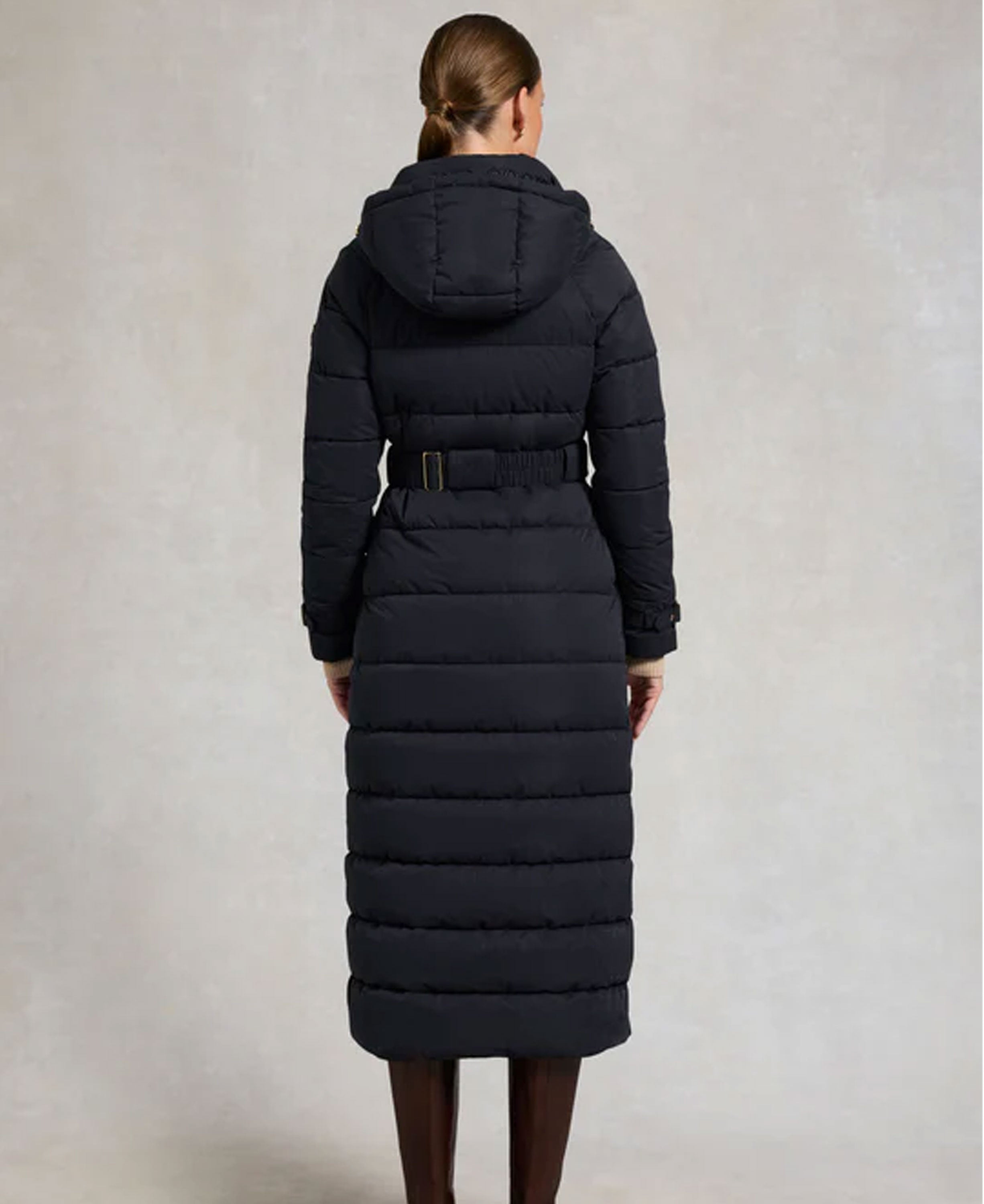Arosa Luxe Longline Coat - Ink Navy