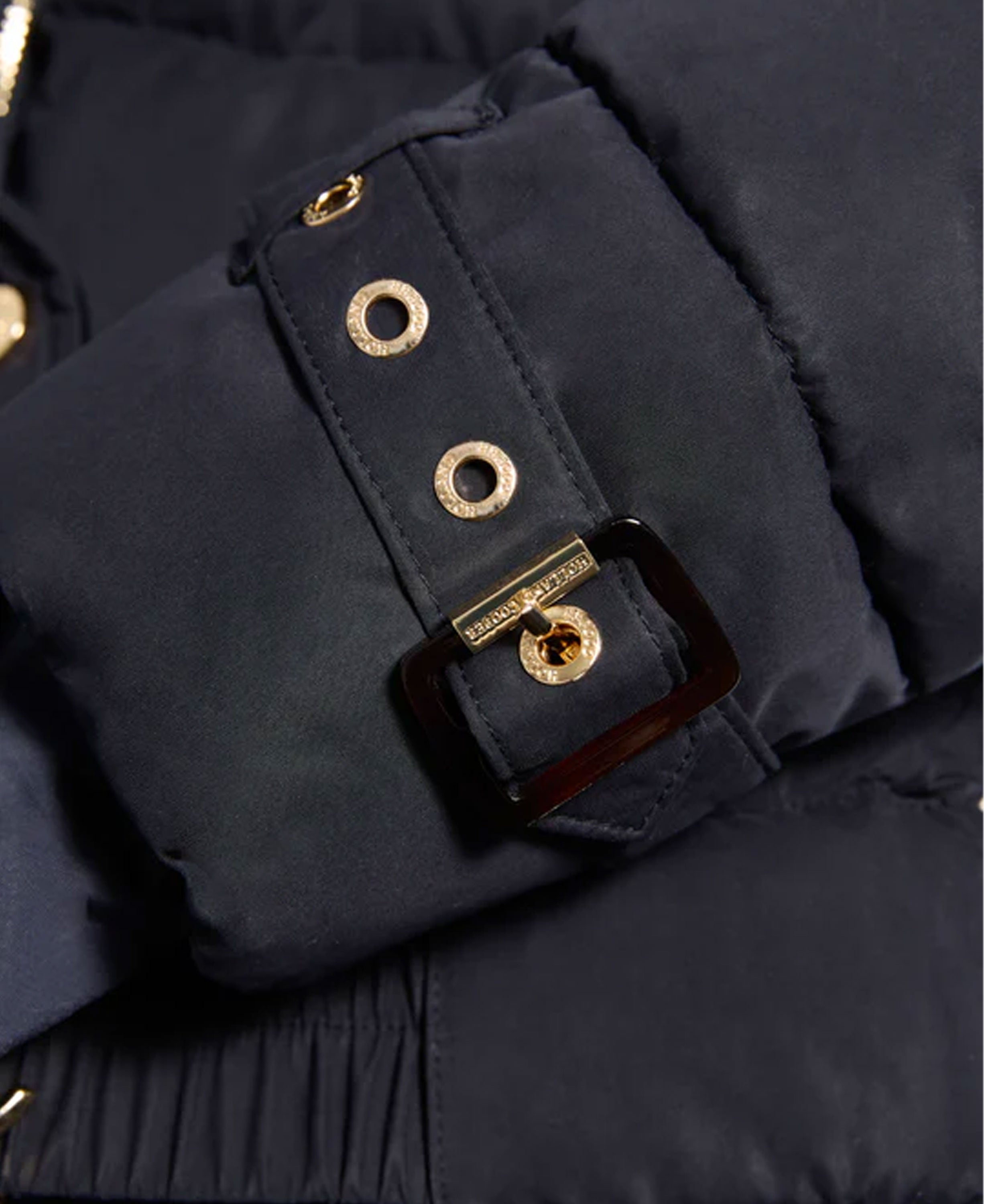 Arosa Luxe Longline Coat - Ink Navy