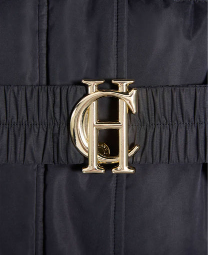 Arosa Luxe Longline Coat - Ink Navy