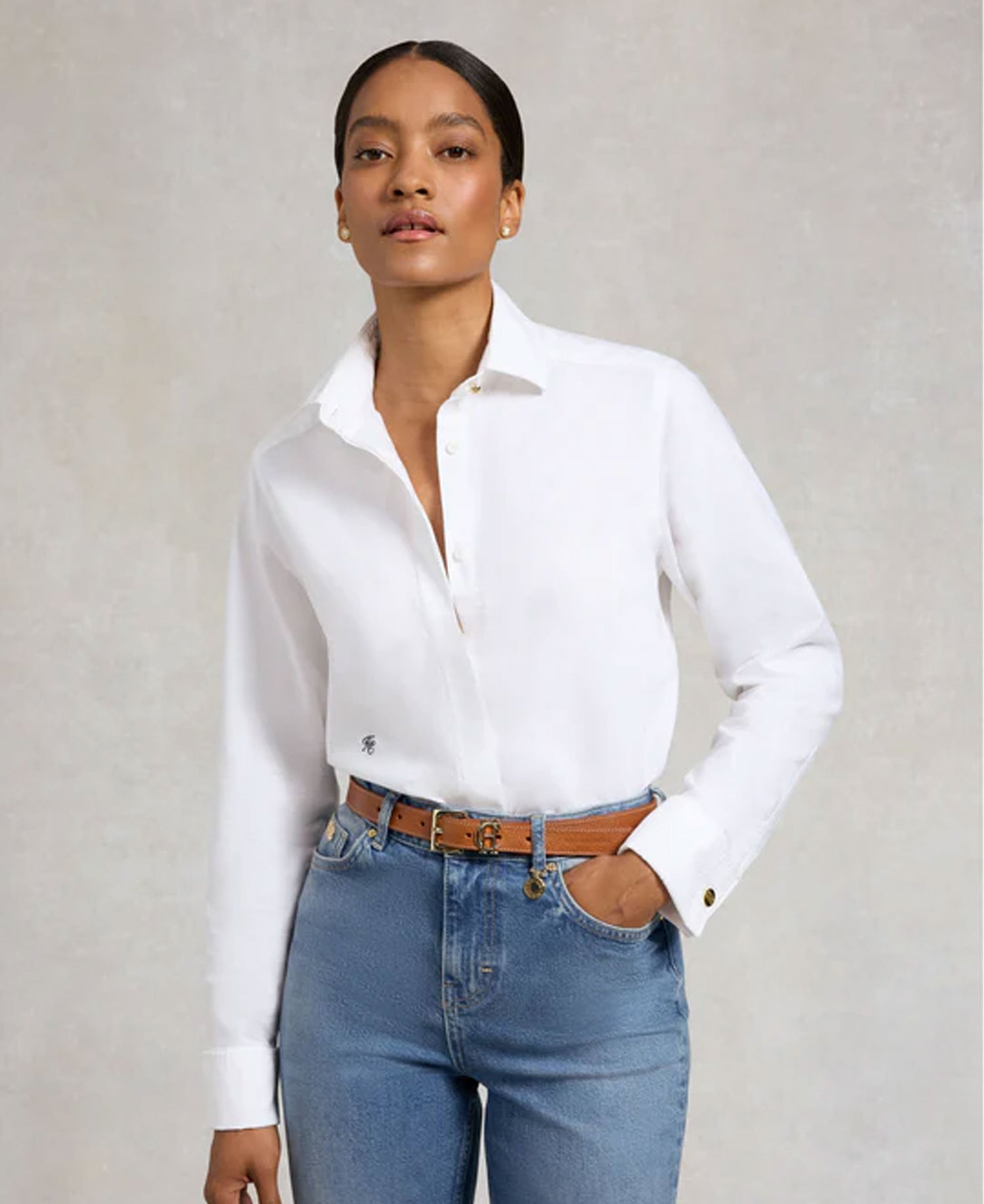 Aster Shirt - Optic White