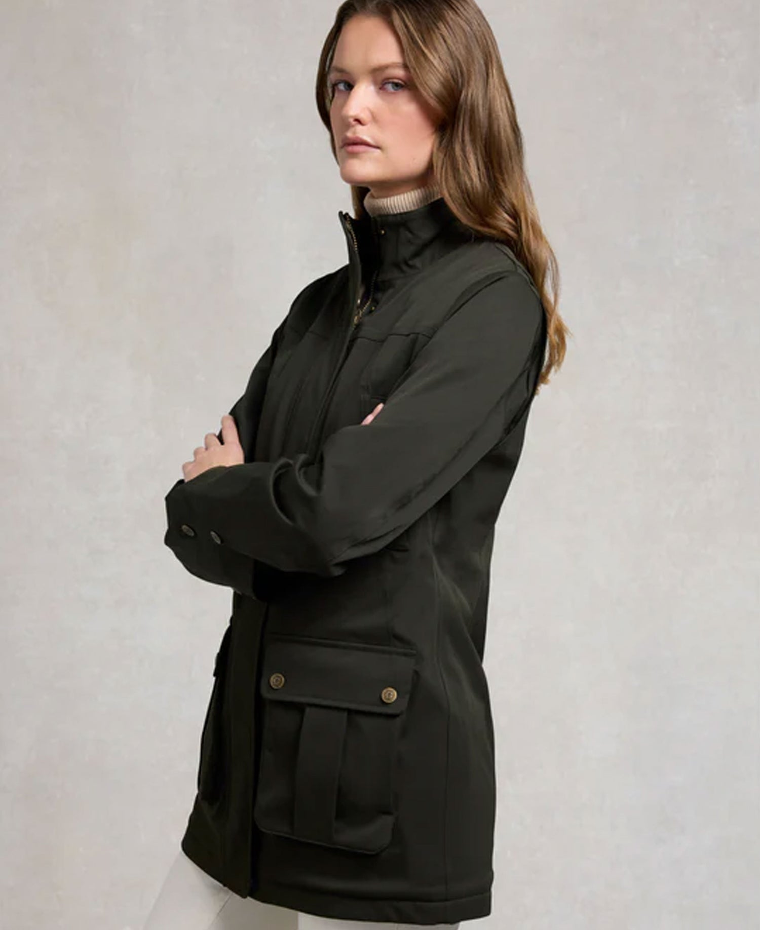 Bramwell Country Coat - Khaki