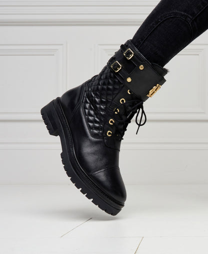 Camden Biker Boots - Black